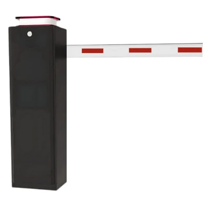 Vue générale de la barrière levante à LED