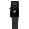 Zoom sur le fourreau amovible verrouillable pour barrière croix de saint andré