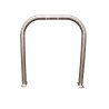 Image générale de l'arceau vélo sur platines acier galvanisé H900 mm